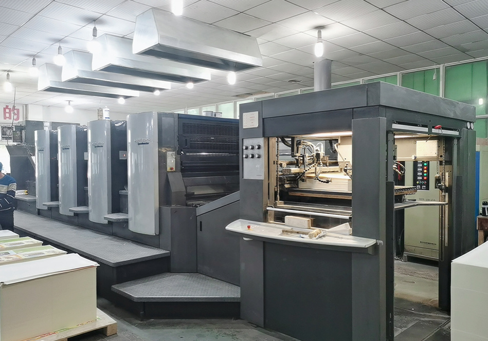 Четырёхкрасочная машина Heidelberg №2 (1)